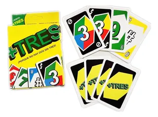 Juego de Cartas TRES – Estrategia, atención y pura diversión